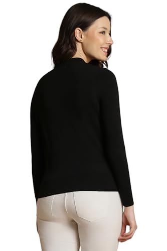 Allen Solly Women's Regular Fit Blouse (Black)