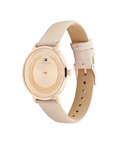 Tommy Hilfiger Analog Gold Dial Women's Casual Watch