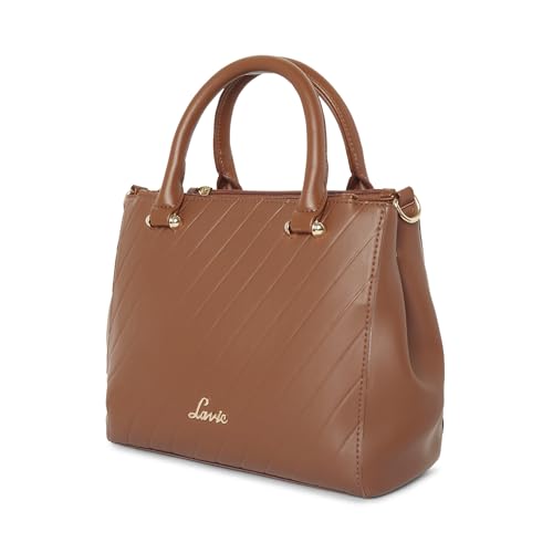 Lavie Women's Embomnia Satchel Bag (Tan)