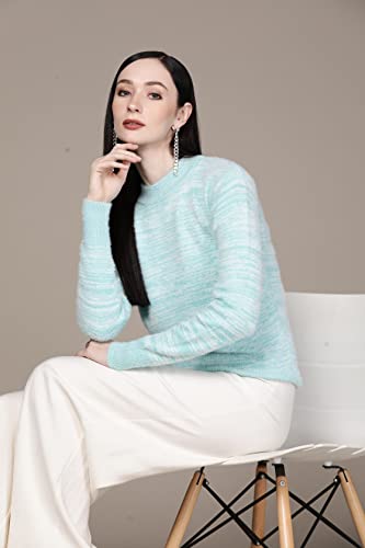 Aarke Ritu Kumar Turquoise Blue Textured Sweater