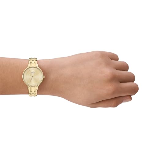 Skagen Analog Gold Dial Women's Watch