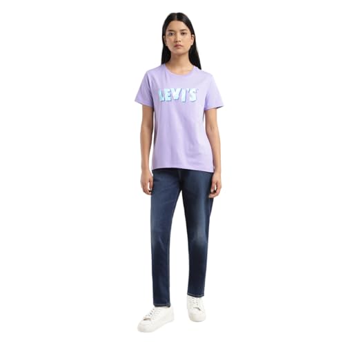 Levi's Women's Regular Fit T-Shirt (Purple)