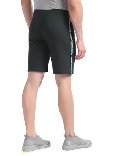 U.S. POLO ASSN. Men's Hybrid Shorts (Scarab)