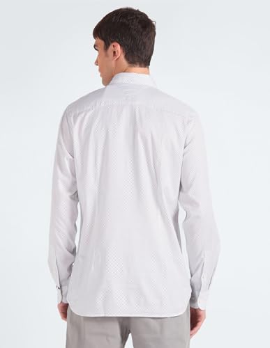 Tommy Hilfiger Men's Slim Fit Shirt (S24HMWT052_White 2XL)