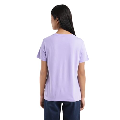 Levi's Women's Regular Fit T-Shirt (Purple)