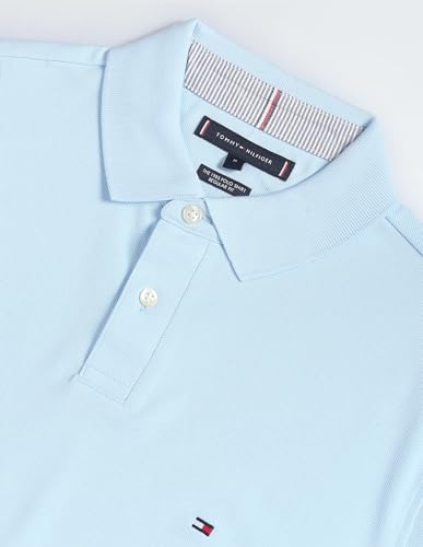 Tommy Hilfiger Men's Regular Fit T-Shirt (S24HMKT058_Blue XL)