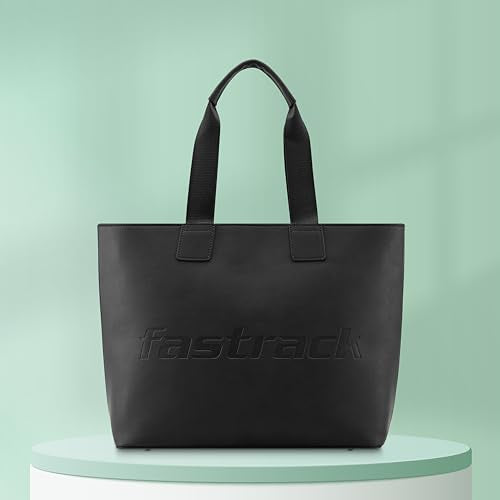 Fastrack Black College Tote Bag For Women