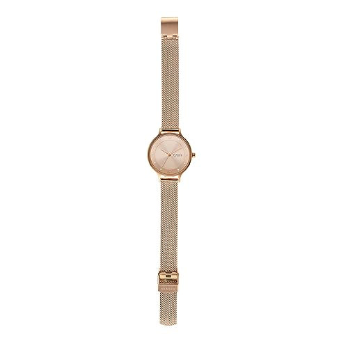 Skagen Anita Lille Analog Rose Gold Dial Women's Watch