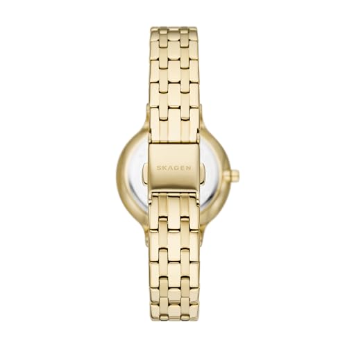 Skagen Analog Gold Dial Women's Watch