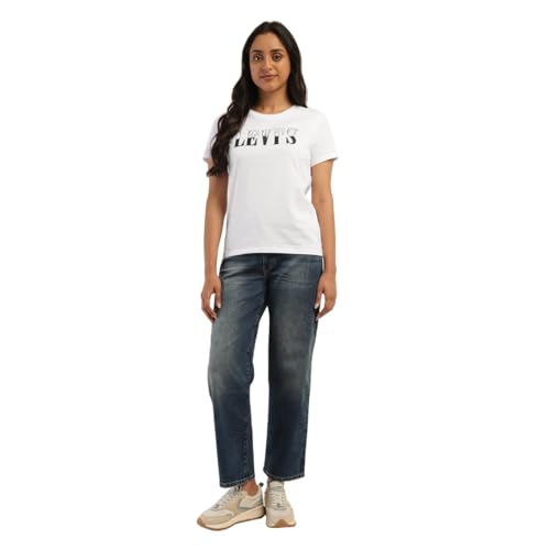 Levi's Women's Regular Fit T-Shirt (White)