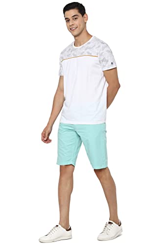 Allen Solly Men's Chino Shorts (Blue)