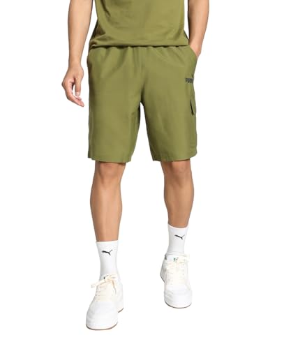 Puma Men's Bermuda Shorts (Olive Green)