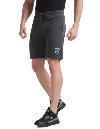 U.S. POLO ASSN. Men's Hybrid Shorts (Asphalt)