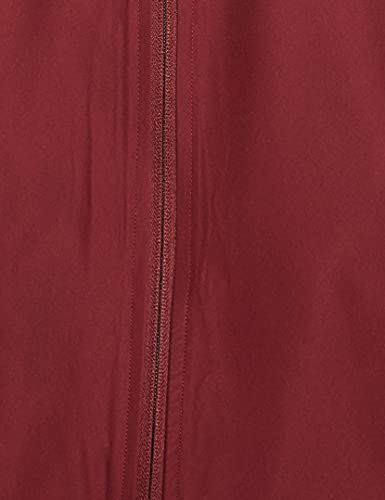Amazon Brand - Symbol Men's Windcheater Regular Polyester Jacket (SJK-04_Maroon_Small)