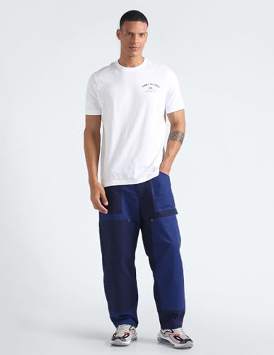 Tommy Hilfiger Men's Regular Fit T-Shirt (S24HMKT079_White S)