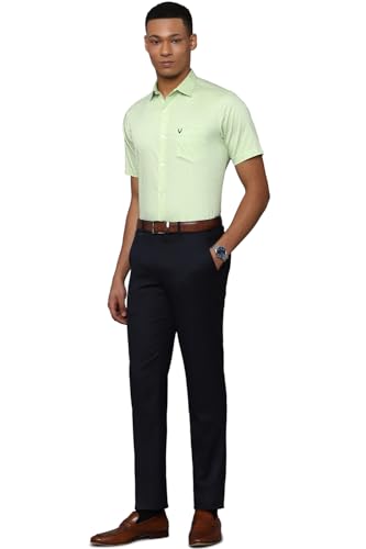 Allen Solly Men's Slim Fit Shirt (ASSHQSPF966562_Green