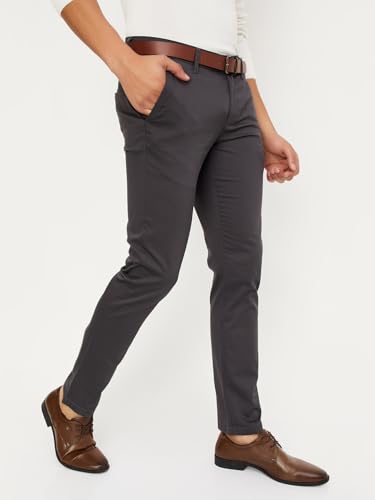 Max Men's Slim Pants (SCCSCFE2205BLTGREY