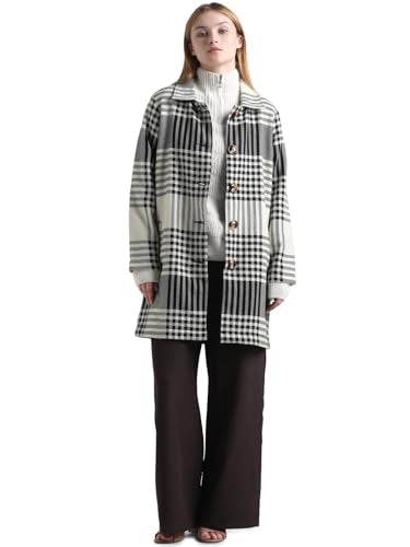 ONLY Women's A-Line Coat (15323620- Anthracite