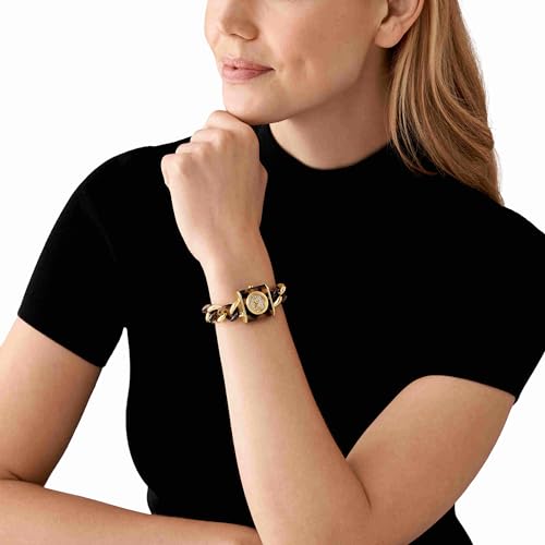 Michael Kors Analog Gold Dial Women's Watch