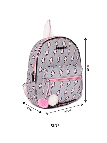 ASTRID Cute Printed Backpacks For Kids Small Size (BLUE)