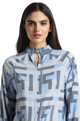 Allen Solly Women's Regular Fit Shirt (White)