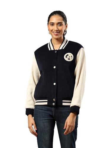 Label RITU KUMAR Navy Logo Jacket