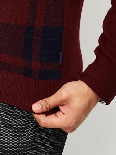 Max Men Grey Sweaters,RED,XXL