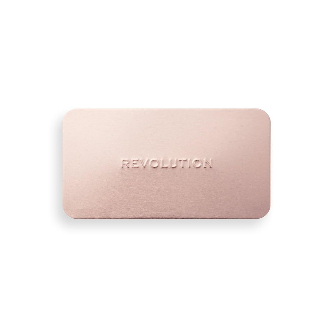 Makeup Revolution Forever Flawless Dynamic Eternal Eyeshadow Palette | 8 pans of glitters, foils, mattes & shimmer |Travel-friendly mini eyeshadow palette |Highly pigmented shades |Easy to blend and layer |8gm