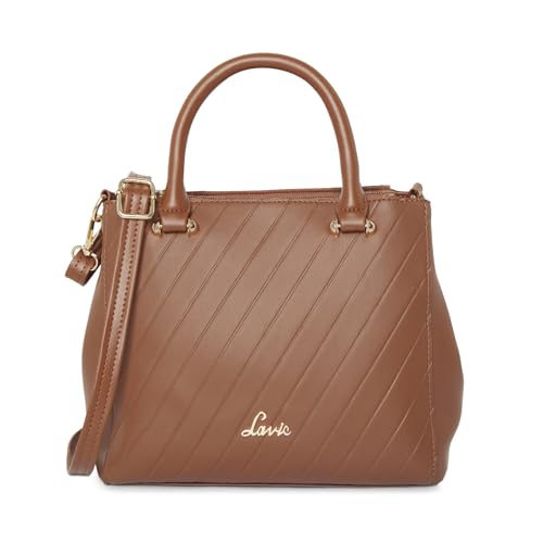 Lavie Women's Embomnia Satchel Bag (Tan)