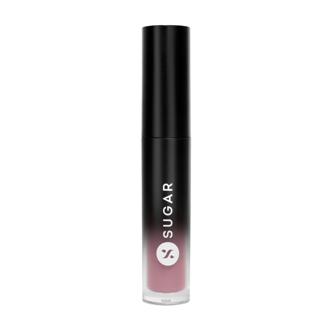 SUGAR Mousse Muse Maskproof Lip Cream | Creamy Mousse Lipstick | Lasts 24+ Hours | Waterproof & Smudgeproof | 5ml | 09 - Girl With Peaches