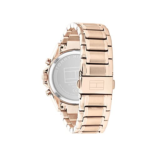 Tommy Hilfiger Women Gold Dial Analog Watch Analog Gold Dial Women's Watch