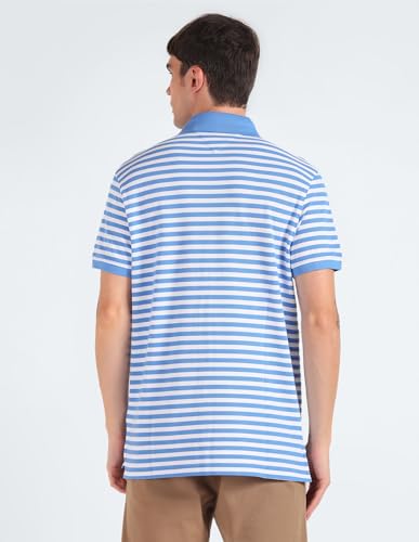 Tommy Hilfiger Men's Regular Fit T-Shirt (S24HMKT226_Blue M)