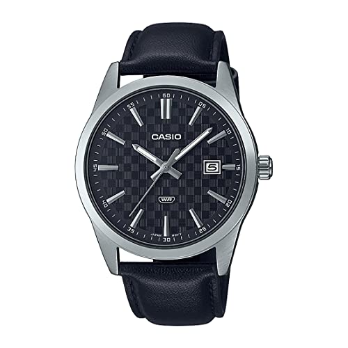 Casio Analog Black Dial Men's Watch-MTP-VD03L-1AUDF