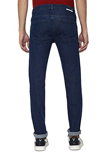 Allen Solly Men's Slim Jeans (ALDNVSKF629590_Medium Blue_34)