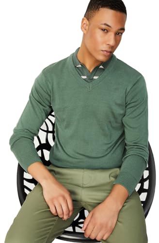 Max Mens Sweater,Aqua,M