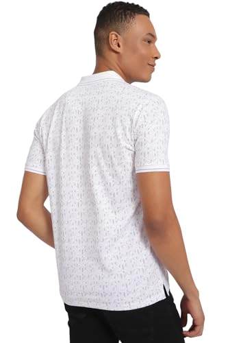Allen Solly Men's Regular Fit T-Shirt (ASKPMRGF890730_White