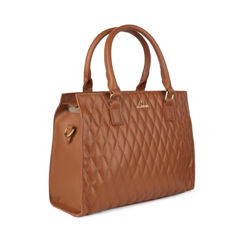 Lavie Women's Stitch Shelly Satchel Bag (Tan)