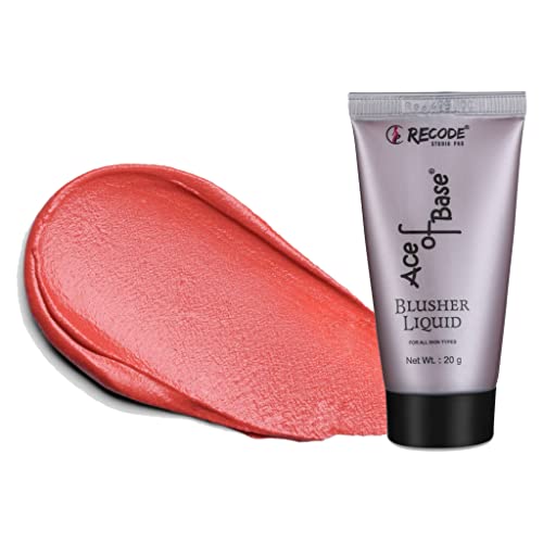 Recode Liquid Blusher Ace Of Base Loose Control Gives Long-Lasting Glow, Keeps Skin Fresh Whole Day, For All Skin Types, 20gm
