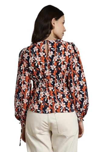 Allen Solly Women's Regular Fit Blouse (Multi)