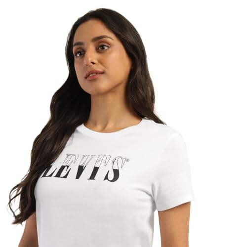 Levi's Women's Regular Fit T-Shirt (White)