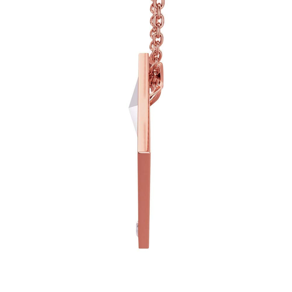 Malabar Gold and Diamonds 18k (750) Rose Gold Necklace for Women