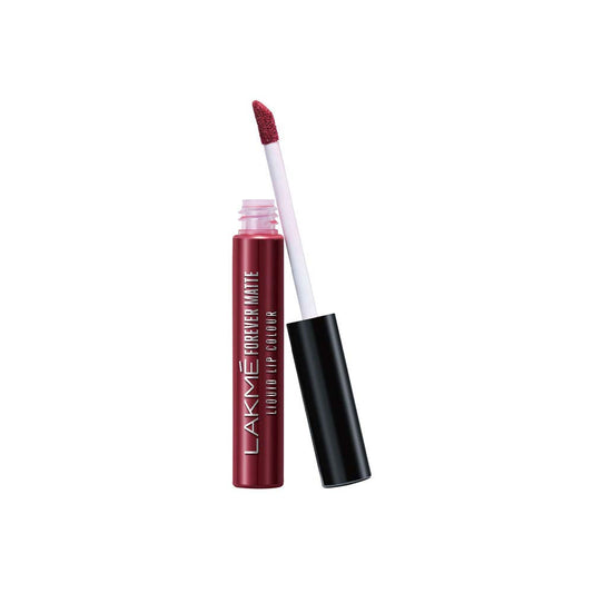 Lakmé Forever Matte Liquid Lip Colour, Red Sangria, 5.6 ml