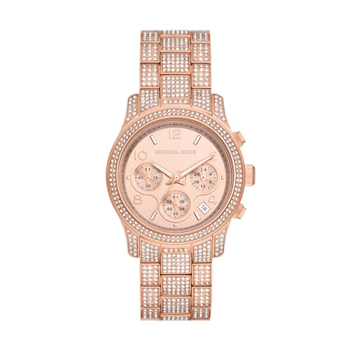 Michael Kors Analog Rose Gold Dial Women's Watch-MK7481