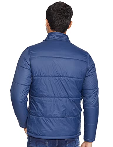 Amazon Brand - Symbol Polyester Men's Quilted Jacket (Aw21-Sy-Qwh-156_Airforce Blue_Xl)