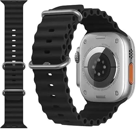 Q-SAN Smart Watch for Man/boy New Limitless FS1 Smart Watch Horizon Curve Display Color (Black).