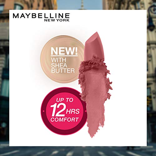 Maybelline New York Color Sensational Creamy Matte, 695 Divine Wine, 3.9g with FREE Color Sensational Creamy Matte 507 Almond Pink