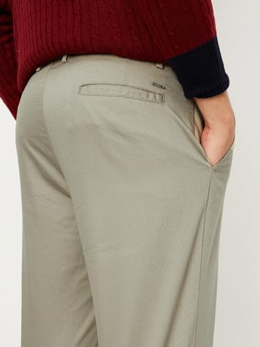 Max Men's Slim Casual Pants (SCCSLFE23904DCBEIGE_Beige