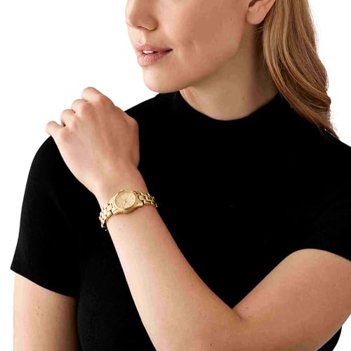 Michael Kors Analog Gold Dial Women's Watch-MK7457