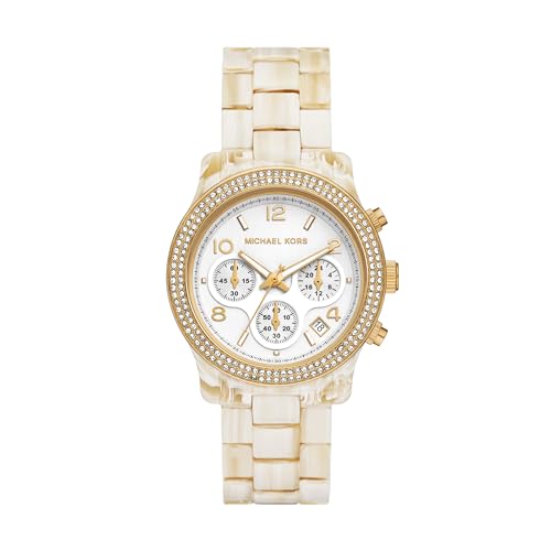 Michael Kors Analog White Dial Women's Watch