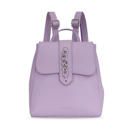 UNITED COLORS OF BENETTON Astrid Women Backpack Handbag - Lavender